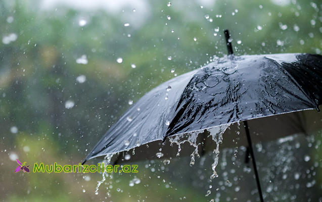 İntensiv yağış yağacaq, temperatur 4-7° enəcək