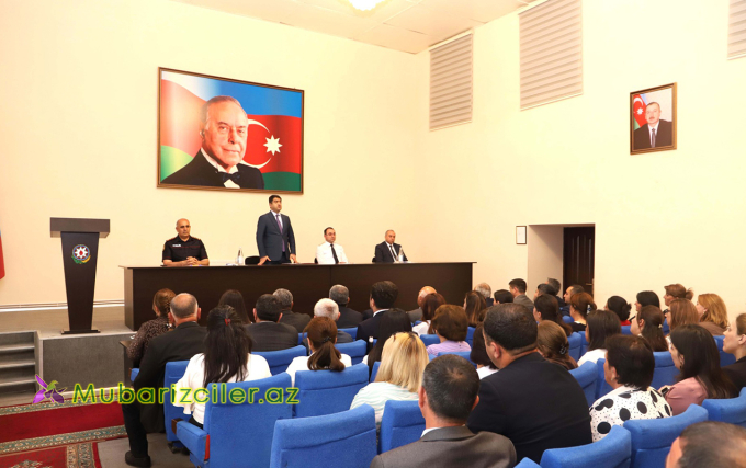 Ağstafada Narkomaniya və Narkobiznesə qarşı Beynəlxalq Mübarizə Günü ilə bağlı tədbir keçirildi