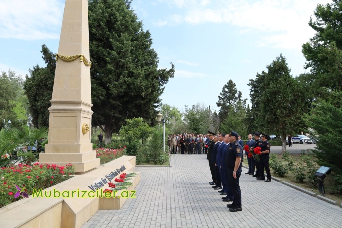 Yevlaxda 26 İyun–Silahlı Qüvvələr Günü qeyd olunub