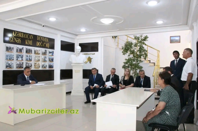 Goranboy Rayon İcra Hakimiyyətində vətəndaşların növbəti qəbulu keçirildi