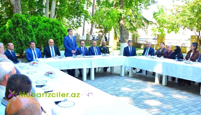 Ağstafada şəhid ailə üzvləri ilə növbəti görüş keçirilib