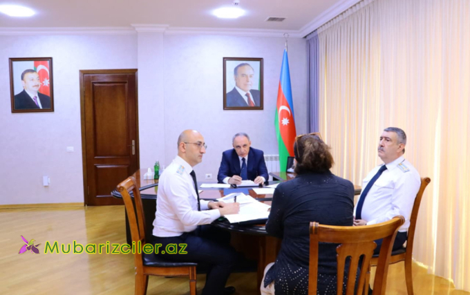 Kamran Əliyev Xətaidə qəbul keçirdi