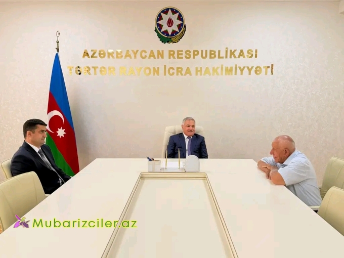 Tərtərin İcra başçısı vətəndaş müraciətlərini dinləyib
