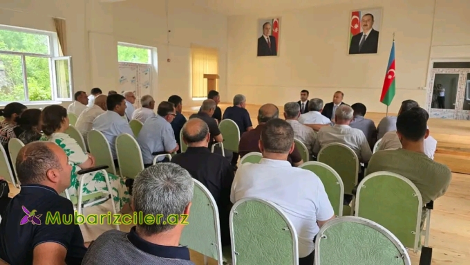 Kəlbəcərin İcra başçısı Şamaxıda vətəndaş qəbulu keçirdib