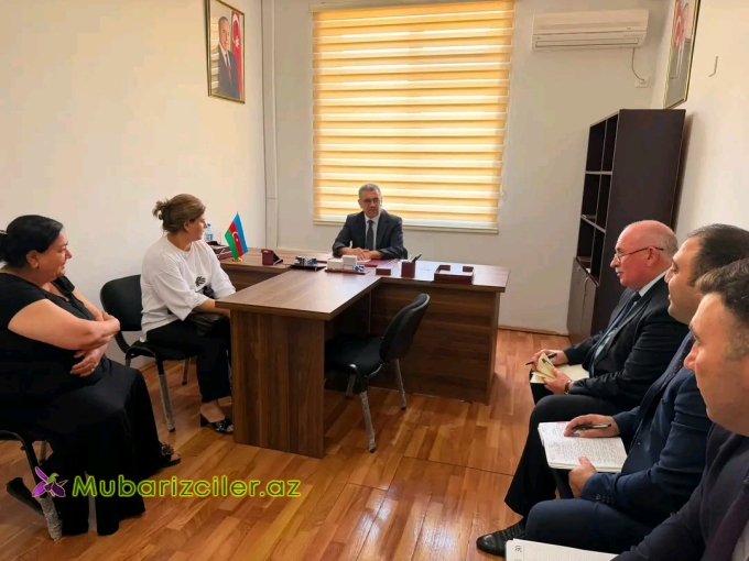 Eyvaz Hüseynov növbəti vətəndaş qəbulu keçirib