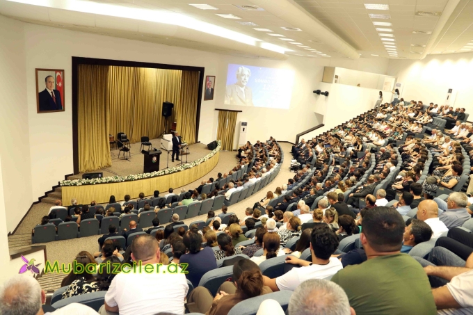 Ağstafada Səməd Vurğunun 120 illik yubileyi qeyd olundu