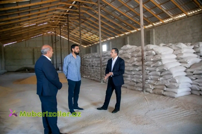 Rəşad Tağıyev rayon ərazisində fəaliyyət göstərən heyvandarlıq təsərrüfatlarına baxış keçirib