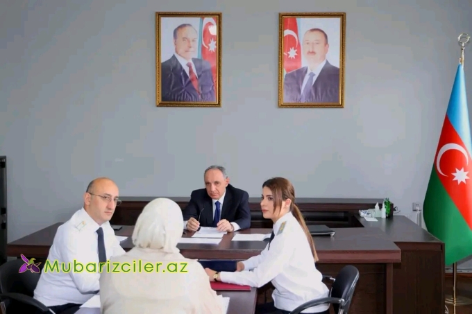 Baş Prokuror Samuxda vətəndaşları qəbul edib