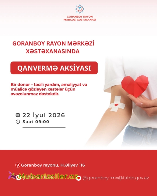Goranboyluların nəzərinə