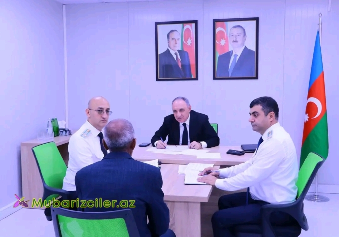 Baş prokuror Kəlbəcər rayonunda vətəndaşları qəbul edib
