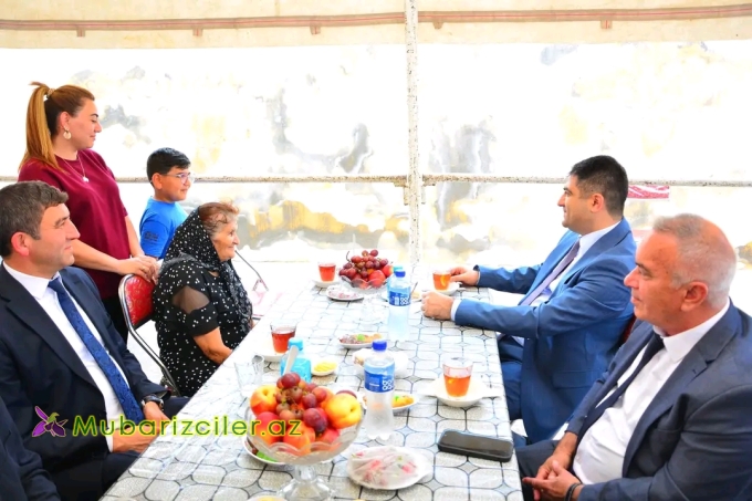 Ağstafada şəhid Əfrasiyab Qasımovun anadan olmasının 70-ci ildönümü qeyd olunub