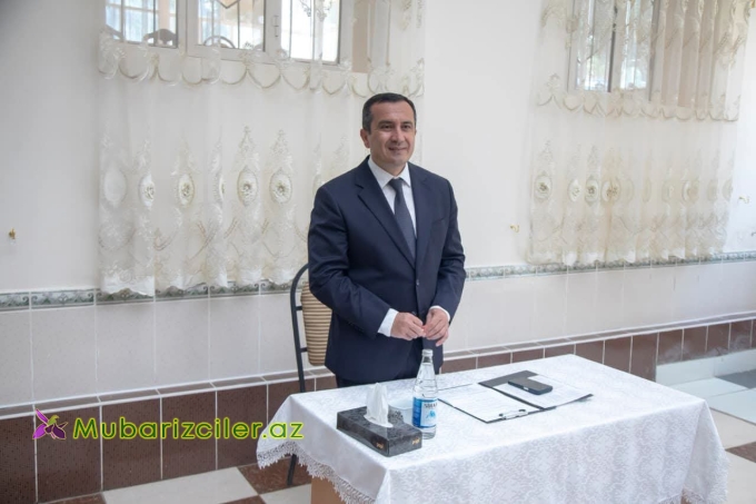 Rəşad Tağıyev Tatarlı kənd sakinləri ilə görüşüb