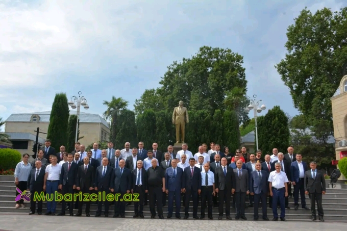 Yeni Azərbaycan Partiyası Tərtər Rayon Təşkilatının yaradılmasının 33-cü ildönümü qeyd olunub