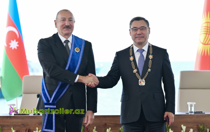 Prezidentlər təltif olundu