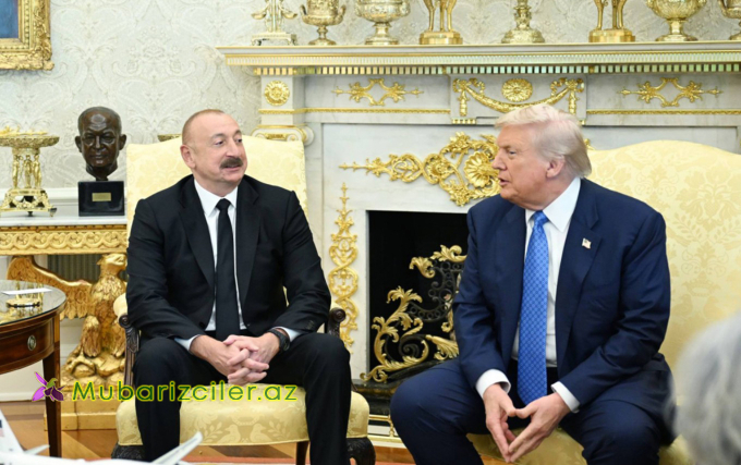 Prezident Trampa məktub ünvanladı