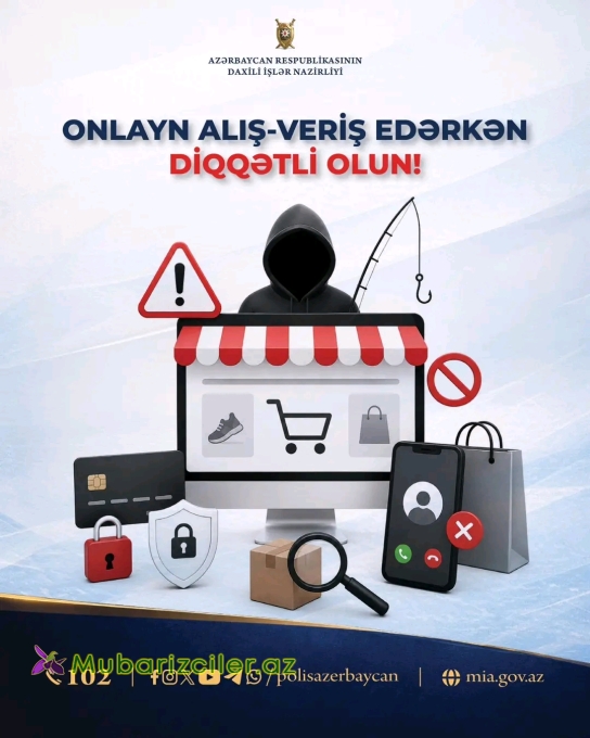 Onlayn alış-veriş zamanı ehtiyatlı olun!
