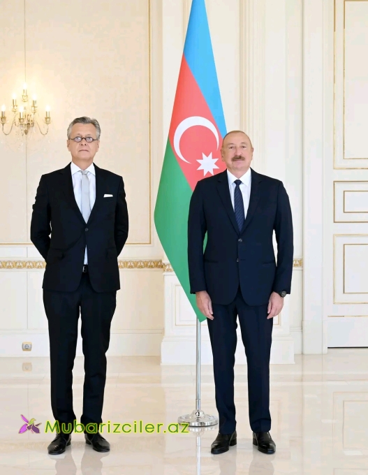 Prezident Almaniyanın yeni səfirini qəbul etdi