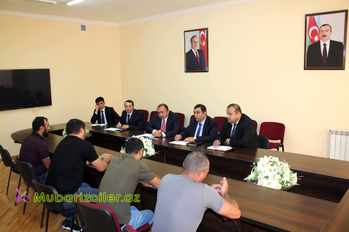 Daşkəsənin İcra başçısı vətəndaşları qəbul edib
