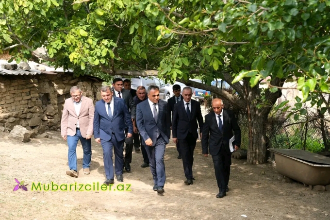 Goranboyda növbəti səyyar qəbul Gürzallar kəndində keçirildi