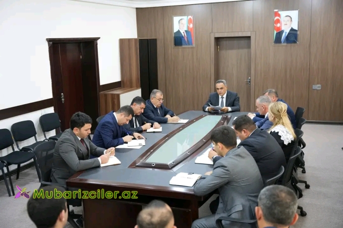 Goranboy rayon İcra Hakimiyyətində aparat iclası keçirildi