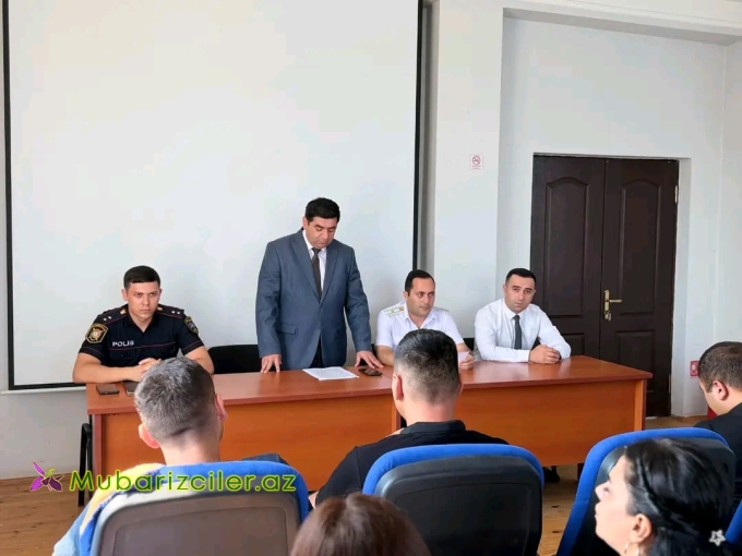 Goranboyda maarifləndirici tədbir keçirilib