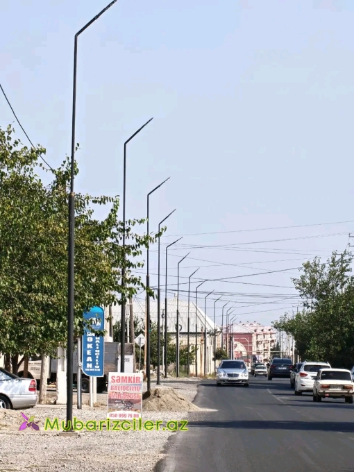 Şəmkirdə abadlıq işləri davam etdirilir
