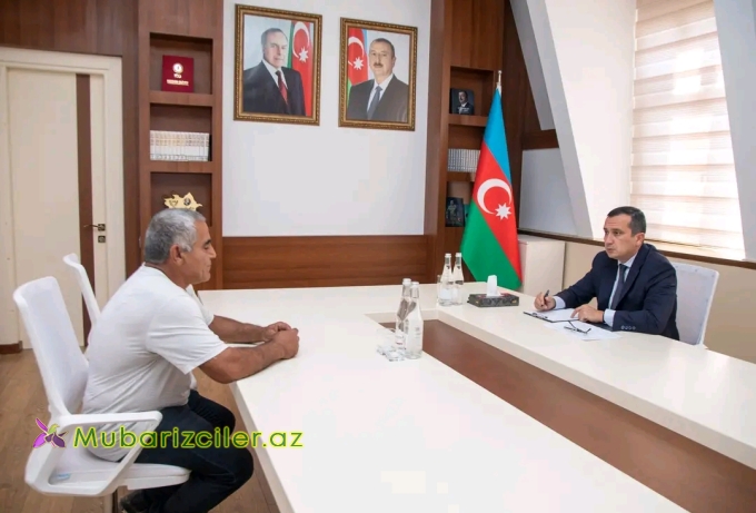 Rəşad Tağıyev vətəndaşları qəbul edib