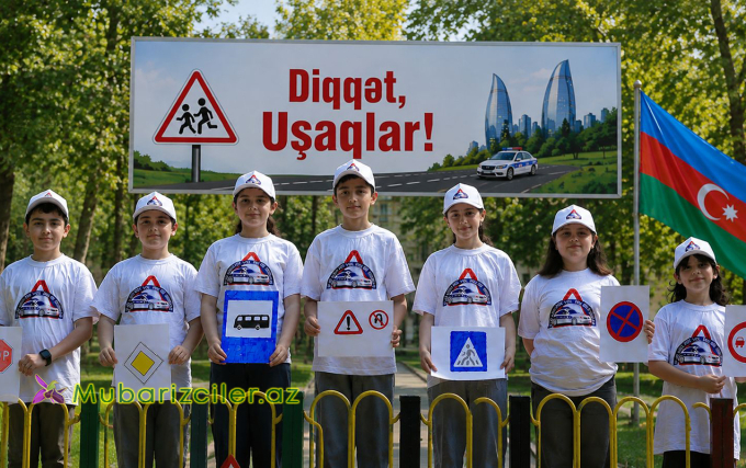 “Diqqət, uşaqlar!” devizi altında təhlükəsizlik aylığı keçiriləcək