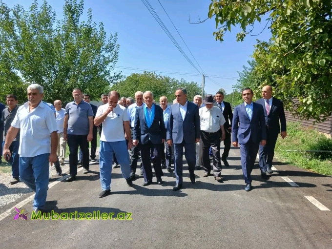 Goranboyda Deputatın təşəbbüsü ilə şəhid ailəsinin müraciəti həllini tapıb