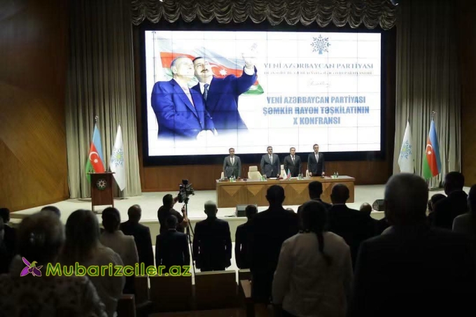 YAP Şəmkir rayon təşkilatının X konfransı keçirilib