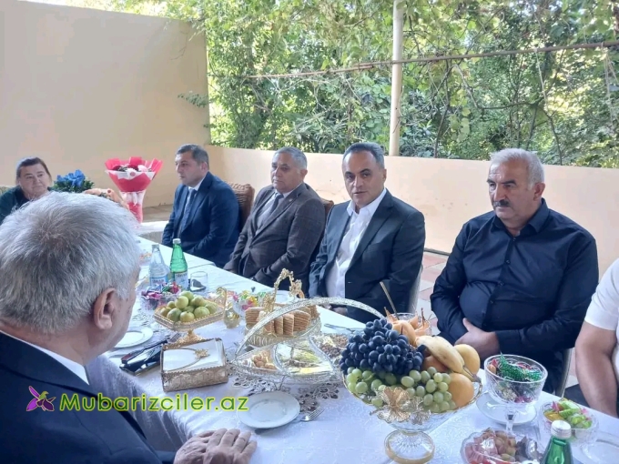 Goranboyda Şəhid Milli Qəhrəman Niyazi Aslanovun həyat yoldaşı Rübabə İsmayılovanın 65 illik yubileyi qeyd olundu