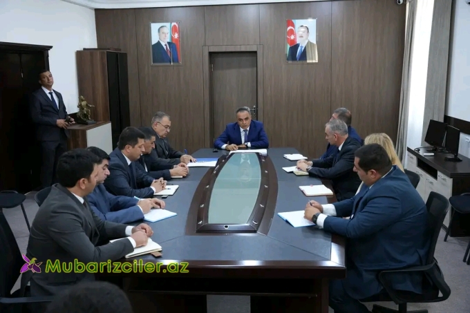 Goranboy rayon İcra Hakimiyyətində aparat iclası keçirildi