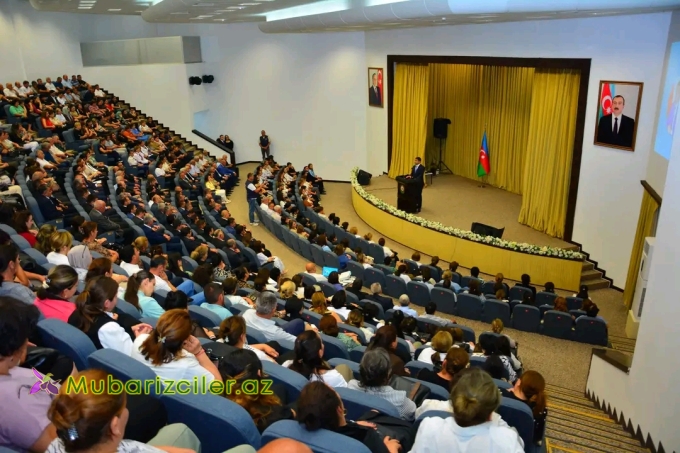 Ağstafada "Suvernenlik-dövlətimizin təməli, memarlıq və gələcəyimizin imzasıdır!" mövzusunda tədbir keçirilib