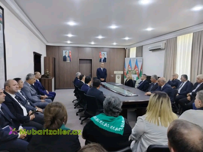 Goranboyda Dövlət Suverenliyi Günü ilə bağlı tədbir keçirildi