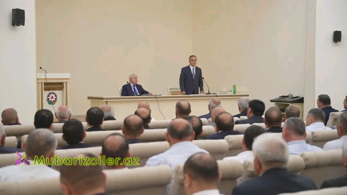 Goranboyda Ağsaqqallar Şurasının hesabat-seçki iclası keçirildi