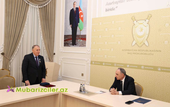 “İsgəndər Cavadov uzun illər prokurorluqda səmərəli fəaliyyət göstərib”