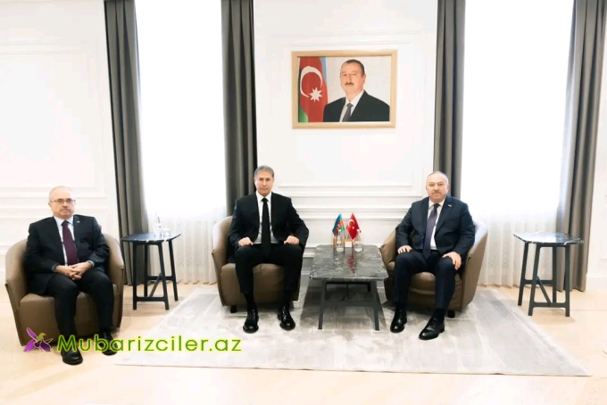 Vilayət Eyvazov Türkiyənin Emniyet genel müdiri ilə görüşdü