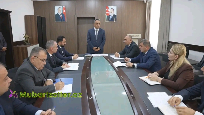 Goranboyda Dövlət Proqramının icra vəziyyəti ilə bağlı iclas keçirildi