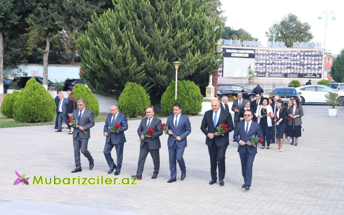 Ağstafada Beynəlxalq Müəllimlər Günü münasibətilə tədbir keçirilib