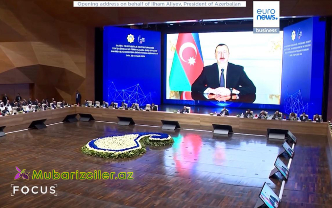 “Euronews” Bakı Təhlükəsizlik Forumundan eksklüziv kadrlar yayımladı
