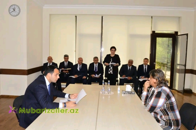 Naftalanın İcra başçısı vətəndaşları qəbul edib