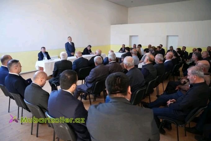 Goranboyda növbəti səyyar qəbul Goranlı kəndində keçirildi