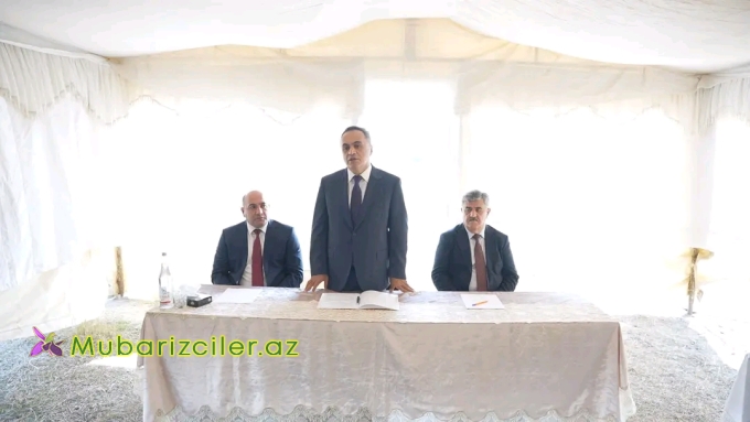 Məhərrəm Quliyev Qazançı kənd sakinləri ilə görüşüb