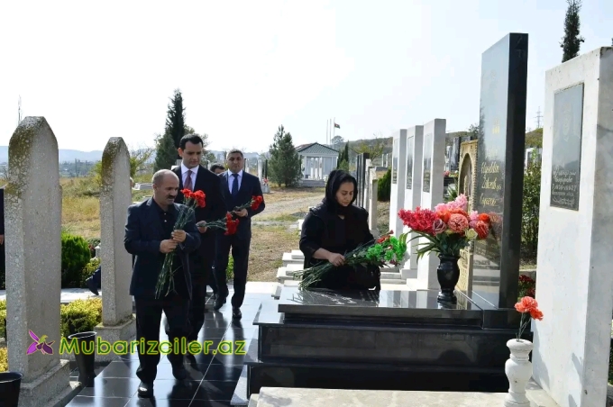 Naftalanda Vətən Müharibəsi Şəhidi Elyəddin Cəfərovun xatirəsi anılıb
