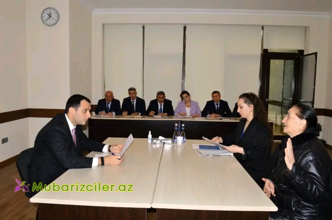 Naftalanda növbəti vətəndaş qəbulu keçirilib