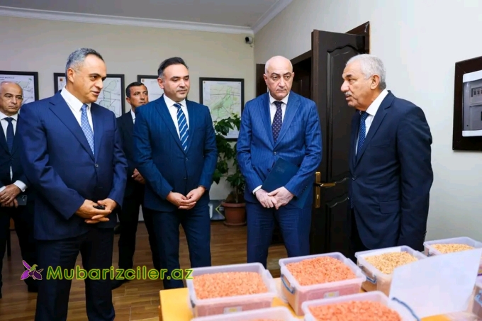 Goranboyda “Aqrar sahədə dövlət dəstəyi mexanizmləri” mövzusunda panel müzakirəsi keçirilib