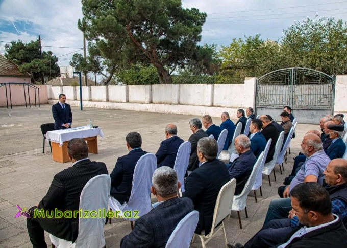 Rəşad Tağıyevin vətəndaşlarla növbəti səyyar qəbulu Təzəkənd kəndində keçirildi