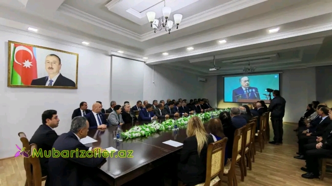 Goranboyda Yeni Azərbaycan Partiyasının Goranboy rayon təşkilatının təsis edilməsinin 33-cü ildönümü qeyd edilib
