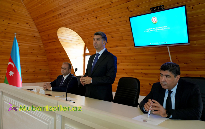 Göygöldə qəsəbə və kəndlərdə sakinlərlə görüşlər keçirilir
