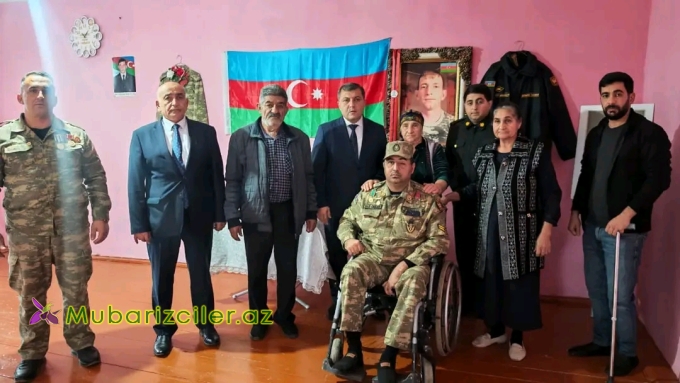 Goranboyda Şəhid ailələri və qazilərlə görüşlər davam edir